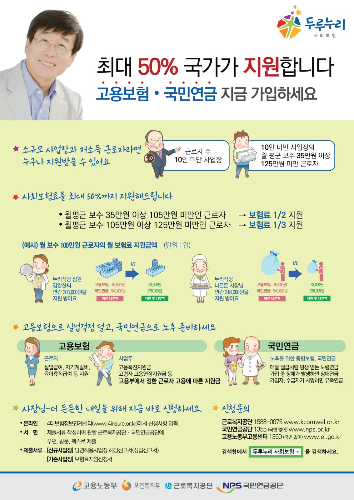 두루누리 사회보험 안내의 2번째 이미지