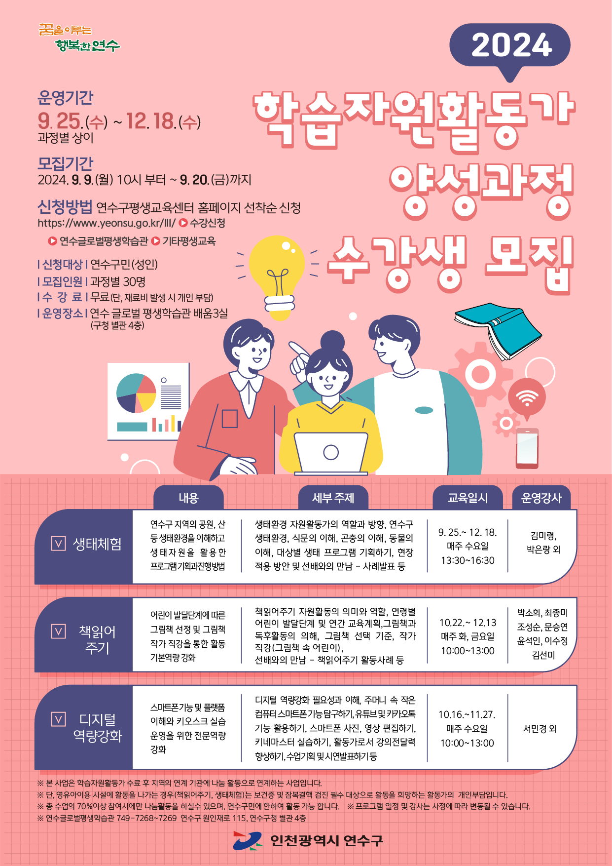 2024년 학습자원활동가 양성과정 수강생 모집의 1번째 이미지