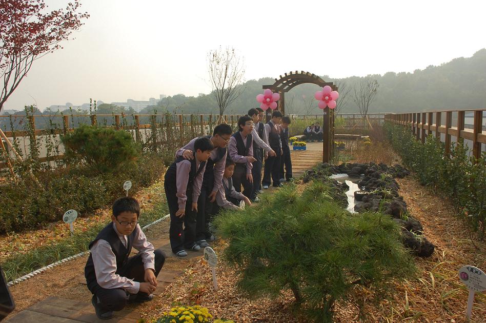 학교가 공원으로 변신, 관내 인천중학교 ‘생태 숲’ 조성사업 준공의 1번째 이미지